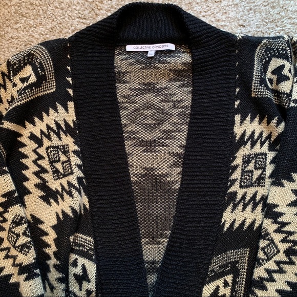 Aztec print cardigan - Picture 5 of 6
